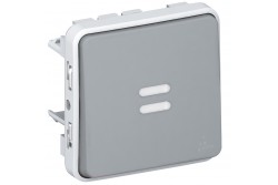 Plexo 55 106 váltókapcsoló ellenőrzőfénnyel, szürke
069512
Plexo 55 106 váltókapcsoló ellenőrzőfénnyel, szürke
069512