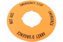 VÉSZ-KI tábla, átmérő: 60mm, DE, EN, FR, IT M22-XAK11
121085
VÉSZ-KI tábla, átmérő: 60mm, DE, EN, FR, IT M22-XAK11
121085