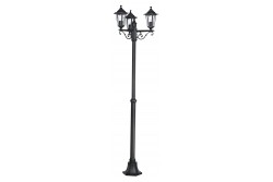Kültéri álló E27 3x60W m:192cm d:55cm alumínium öntvény fekete, átlátszó üveg IP33 Laterna 4, IP4
22145
Kültéri álló E27 3x60W m:192cm d:55cm alumínium öntvény fekete, átlátszó üveg IP33 Laterna 4, IP4
22145