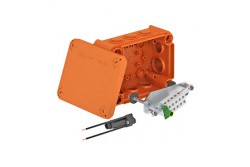 KÖTŐDOBOZ 150X116X67 T100 TŰZÁLLÓ T 100 ED 6-6 F
7205550
KÖTŐDOBOZ 150X116X67 T100 TŰZÁLLÓ T 100 ED 6-6 F
7205550