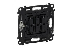 Hármas 101 egypólusú kapcsoló mechanizmus VL/A
752003
Hármas 101 egypólusú kapcsoló mechanizmus VL/A
752003