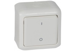 FORIX 102 KÉTPÓLUSÚ KAPCSOLÓ FALON KÍVÜLI IP44 FEHÉR
782366
FORIX 102 KÉTPÓLUSÚ KAPCSOLÓ FALON KÍVÜLI IP44 FEHÉR
782366