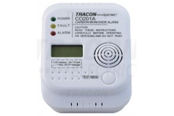Szén-monoxid (CO) érzékelő 4,5 VDC (3×1,5V AA), >85 dB
CO201A
Szén-monoxid (CO) érzékelő 4,5 VDC (3×1,5V AA), >85 dB
CO201A
